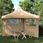 Partytent-inklapbaar-pop-up-met-2-zijwanden-beige