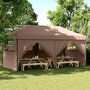 Partytent-inklapbaar-pop-up-met-4-zijwanden-bruin