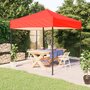 Partytent-inklapbaar-3x3-m-rood