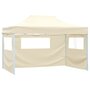 Partytent-met-3-zijwanden-inklapbaar-3x4-m-staal-crème