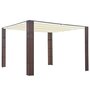 Prieel-met-dak-300x300x220-cm-poly-rattan-bruin-en-crème