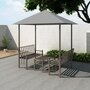 Tuinpaviljoen-met-tafel-en-bankjes-25x15x24-m-antraciet
