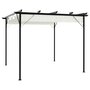 Pergola-met-uitschuifbaar-dak-3x3-m-staal-crémewit