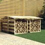 Pergolas-met-dak-4-st-100x90x100-cm-geïmpregneerd-grenenhout