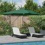 Cantilever-Roma-parasol-Groen-en-Zwart-352-x-251-x-265-cm