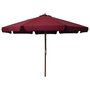 Parasol-met-houten-paal-330-cm-bordeauxrood