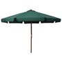 Parasol-met-houten-paal-330-cm-groen