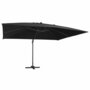 Zweefparasol-met-LED-verlichting-en-paal-400x300-cm-zwart