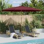 Parasol-met-houten-paal-350-cm-bordeauxrood