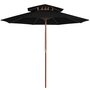 Parasol-dubbeldekker-met-houten-paal-270-cm-zwart