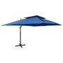 Zweefparasol-met-dubbel-dak-400x300-cm-azuurblauw