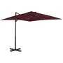 Zweefparasol-met-aluminium-paal-250x250-cm-bordeauxrood