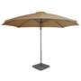 Parasol-met-draagbare-voet-taupe
