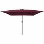 Tuinparasol-Rood-en-Zwart-295-x-295-x-245-cm-Polyester-en-staal