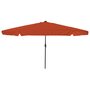 Tuinparasol-Rood-en-Zwart-395-x-395-x-245-cm-Polyester-en-staal