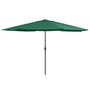 Parasol-met-metalen-paal-390-cm-groen