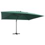 Zweefparasol-met-LED-en-aluminium-paal-400x300-cm-groen
