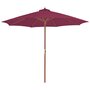 Parasol-met-houten-paal-300-cm-bordeauxrood