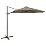 Zweefparasol-met-paal-en-LED-verlichting-300-cm-taupe