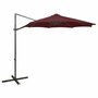 Zweefparasol-met-paal-en-LED-verlichting-300-cm-bordeauxrood