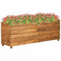Plantenbak-verhoogd-150x40x55-cm-gerecycled-teakhout-en-staal