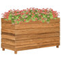 Plantenbak-verhoogd-100x40x38-cm-gerecycled-teakhout-en-staal
