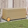 Tuinbox-met-wielen-190-L-poly-rattan-gemengd-beige