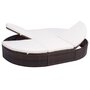 Loungebed-met-kussen-poly-rattan-bruin
