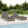 Ligbed-met-tafel-1-st-poly-rattan-grijs