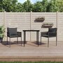 Tuinstoelen-2-st-met-kussens-54x61x83-cm-poly-rattan-zwart
