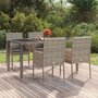Tuinstoelen-4-st-met-kussens-poly-rattan-grijs