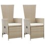 Tuinstoelen-2-st-verstelbaar-met-kussens-poly-rattan-beige