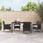 Tuinstoelen-4-st-met-kussens-poly-rattan-zwart