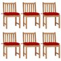 Tuinstoelen-6-st-met-kussens-massief-teakhout