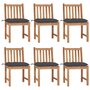 Tuinstoelen-6-st-met-kussens-massief-teakhout