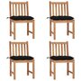 Tuinstoelen-4-st-met-kussens-massief-teakhout