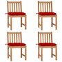 Tuinstoelen-4-st-met-kussens-massief-teakhout