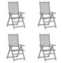 Tuinstoelen-4-st-verstelbaar-massief-acaciahout-grijs