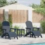 Tuin-Lounge-Meubels-2-pcs-Marineblauw-74-x-82-x-90cm-Kunststof