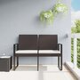 Tuinbank-2-zits-met-kussens-polypropeen-rattan-bruin