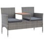 Tuinbank-2-zits-met-tafeltje-143-cm-poly-rattan-grijs