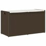 Opbergbank-met-kussen-voor-buiten-100-cm-poly-rattan-bruin