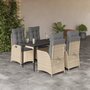 5-delige-Tuinset-met-kussens-poly-rattan-beige