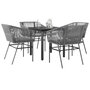 5-delige-Tuinset-met-kussens-poly-rattan-glas-grijs
