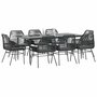 9-delige-Tuinset-met-kussens-poly-rattan-glas-zwart