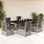 7-delige-Tuinset-met-kussens-poly-rattan-grijs