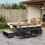 11-delige-Tuinset-met-kussens-poly-rattan-zwart