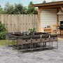 9-delige-Tuinset-met-kussens-poly-rattan-grijs