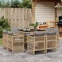 9-delige-Tuinset-met-kussens-poly-rattan-gemengd-beige