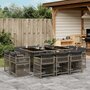 11-delige-Tuinset-met-kussens-poly-rattan-grijs